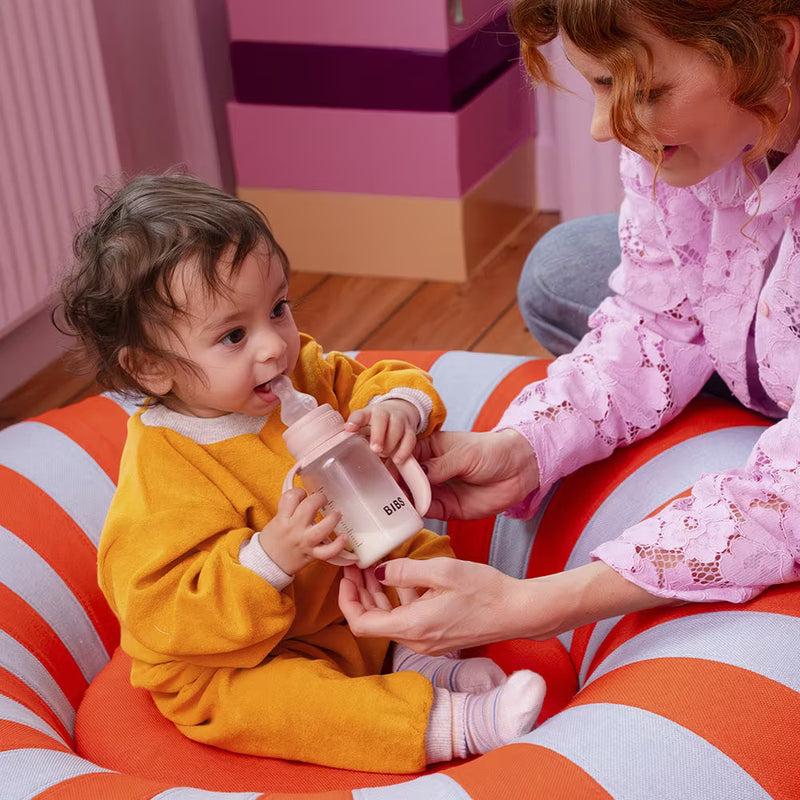 BIBS Round Silicone Bottle Nipple 2 Pack