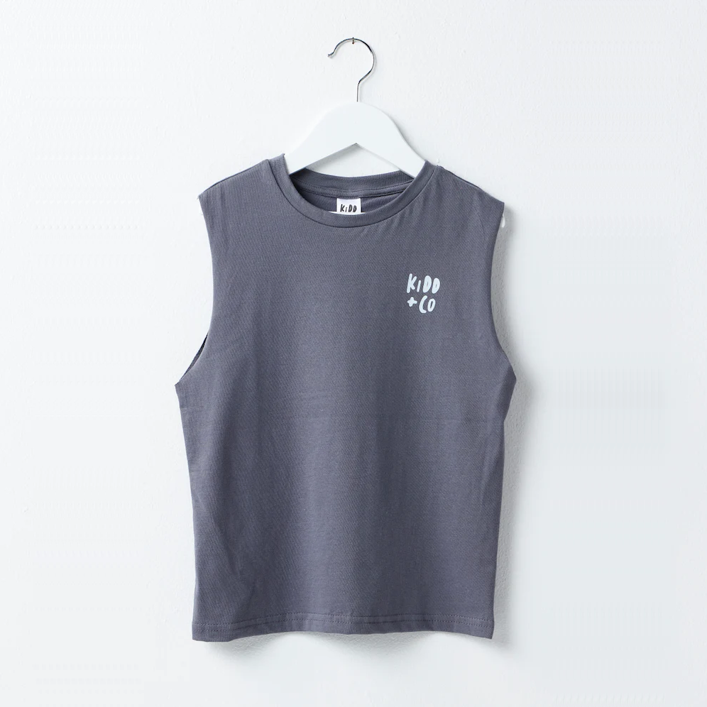 Bali Beach Vest | Dark Grey
