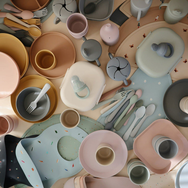 Dinnerware Plate Round (2 Pack) | Smoke