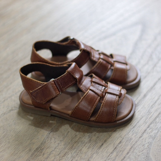 Will Carter Distressed Brown Sandal