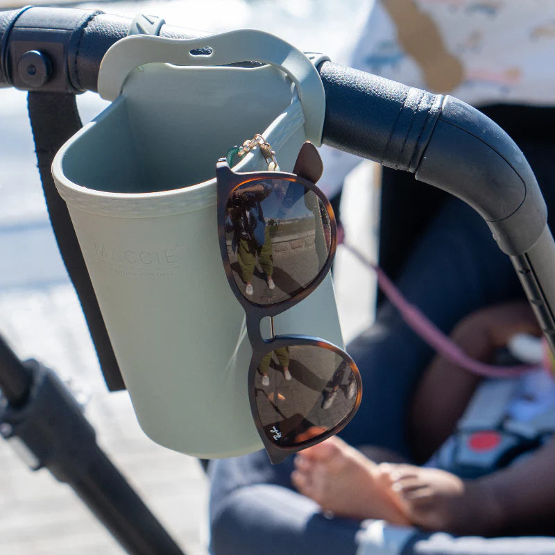 Stroll + Sip Cup Holder | Sage Green