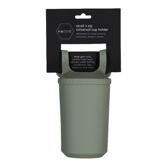 Stroll + Sip Cup Holder | Sage Green