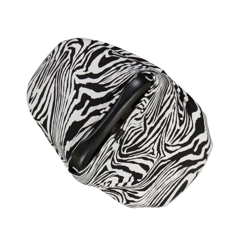 Infant Car Seat + Breastfeeding Cover | Zebra Print