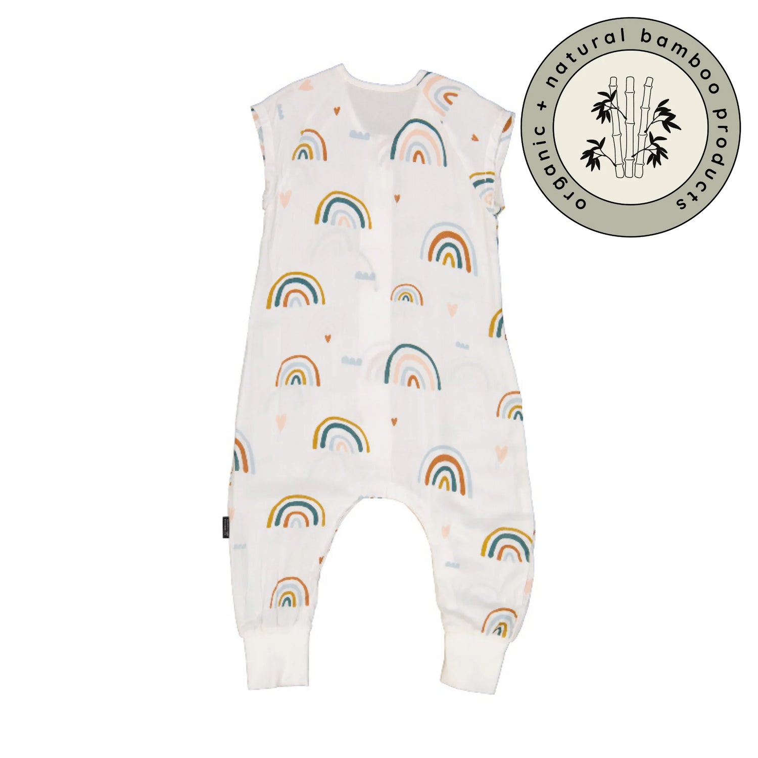Bamboo Sleep Suit | Rainbow