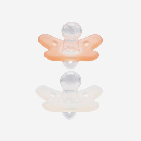 Difrax Silicone Pacifier (0-6 Months) - Duo Pack