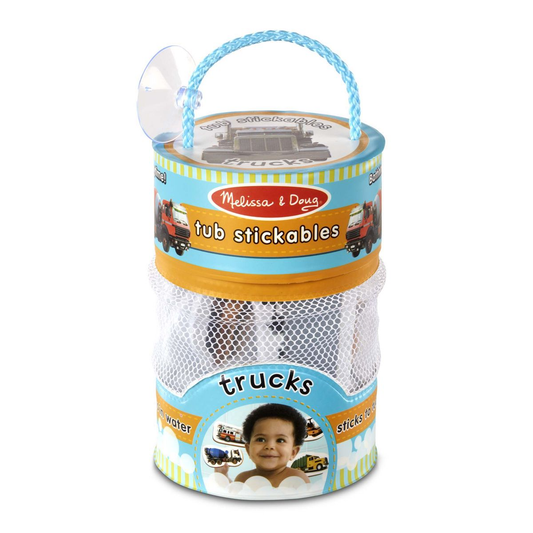 Melissa & Doug Tub Stickables Trucks