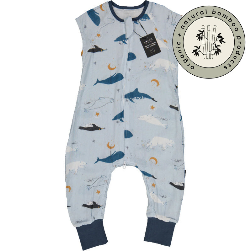 Bamboo Sleep Suit | Whale Dreams